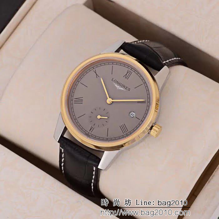 LONGINES浪琴 最新款式 全自動機械機芯 精品男士腕表 WSS1344
